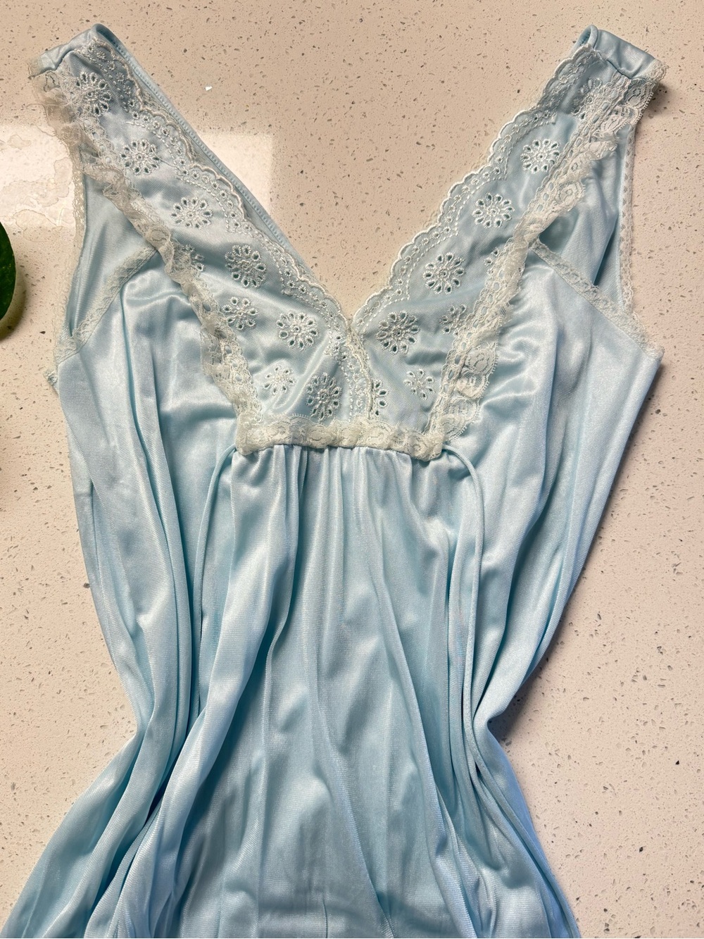 Vintage baby blue nightgown/dress By Barad & co 🩵